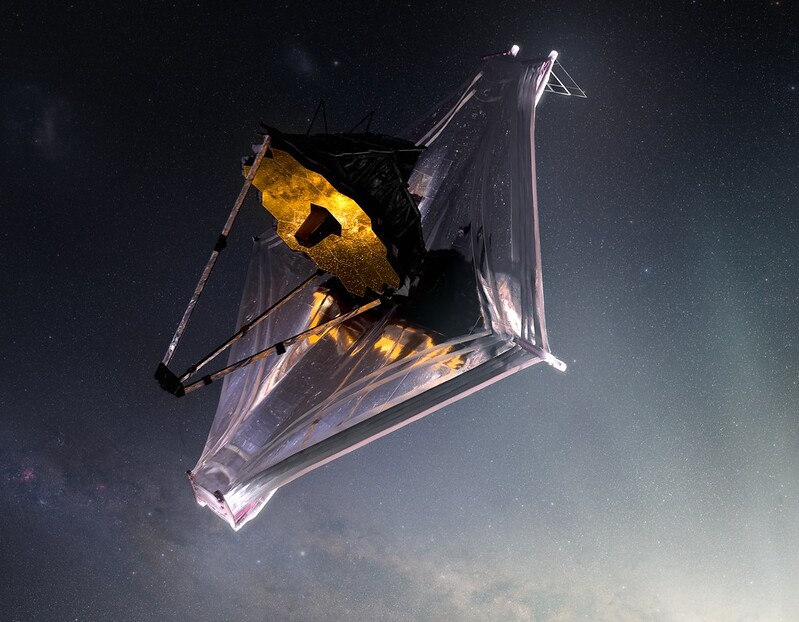 James Webb Space Telescope Artist Conception by NASA's James Webb Space Telescope