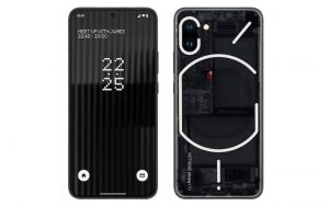 Nothing Phone 1, front and back side